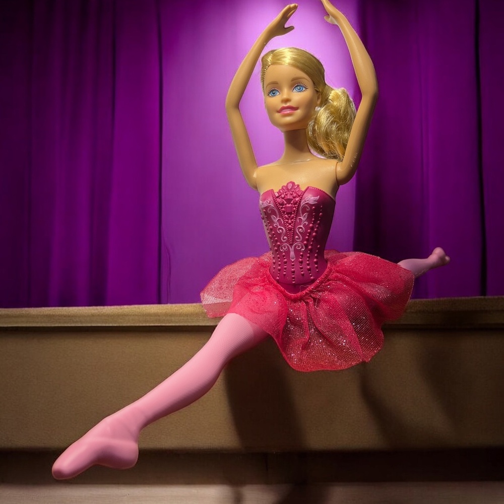 Barbie Fairy Tale Ballerina Doll - 11.5” ©2015 removable tutu